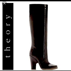 Theysken’s Theory Eames leather knee high boot